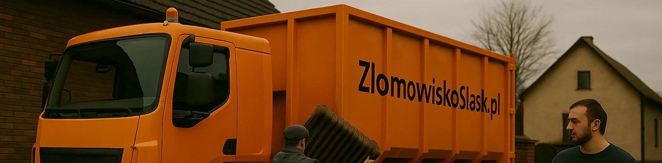 Odbiór złomu z posesji bądź firmy Skoczów.